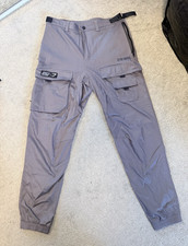 Gymshark x David Laid Cargo Pants Wolf Gray/SIZE M picture