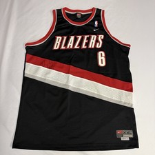 E7 NIKE PORTLAND TRAIL BLAZERS BONZI WELLS SIGNED AUTOGRAPH JERSEY picture