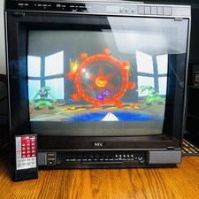 Holy Grail Vintage NEC CT-2020A Monitor w. Remote Japan - Tested Working picture