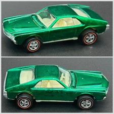 Hot Wheels Redline 69 US Shiny Green Custom AMX Excellent+++ White Outstanding picture