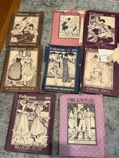 Vintage Sewing Pattern Collection - Folkwear Lot of 8 complete picture