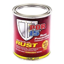 Absolute Coatings (POR15) POR-45308 POR-15 - PINT / SILVER picture