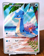 POKEMON MISTY'S LAPRAS 194/182 ILLUSTRATION RARE DESTINED RIVALS NM NEAR MINT picture