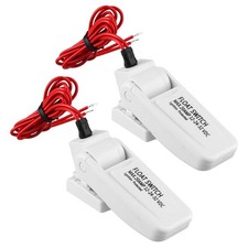 QWORK 2 Pack Heavy-Duty Automatic Boat Bilge Pump Float Switch | Moisture... picture