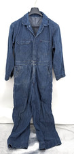 Montgomery Wards Powr House Denim Coverall Jumpsuit Size Tag Missing VTG 50s/60s picture