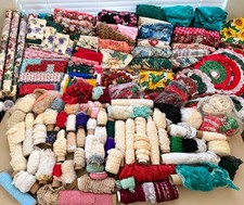 Huge Vintage Fabric Lace & Sewing Trim Lot – Quilting Craft Supplies picture