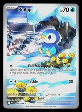 PIPLUP 098/094 ILLUSTRATION RARE PHANTASMAL FLAMES POKEMON HOLO LP picture