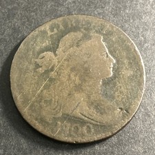 1800/1798 Head Of 1797 Draped Bust Large cent VG details picture