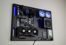 Wall Computer Case, Computer Wall Mount, Space Case, Open Case, Computer Case picture