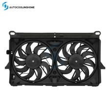 Electric Radiator Condenser Cooling Fan For 2005-06 Chevrolet Silverado 1500 HD picture
