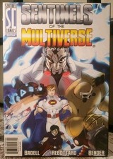Sentinels Of The Multiverse Card Game Enhanced 3rd Ed. 2013 Photos of all pieces picture