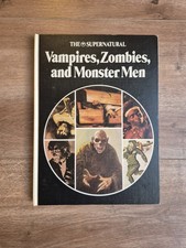Vintage 1975 The Supernatural Vampires, Zombies, And Monster Men Book Hardcover picture