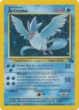 Pokémon TCG - Articuno - 2/62 - Holo Unlimited - Fossil Unlimited [Light Play] picture