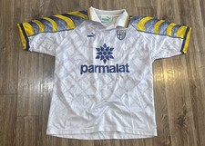 Vtg 1995/97 Parma AC Puma Home Kit Soccer Jersey Football Sportswear Size Large picture