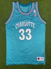 1992-1995 Charlotte Hornets - Alonzo Mourning - Vintage NBA Jersey (Youth XL) picture