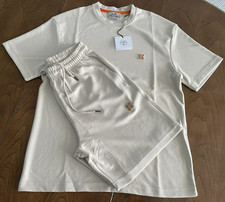 Hermes Men's Cream Bottom and Top Set Large picture