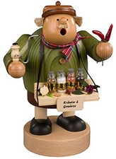 German Incense Smoker KWO Spice Trader Handmade Wood picture