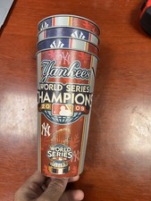 New York Yankees MLB 2009 World Series Champions Cup PACK OF 4 NEW  picture