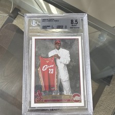 Topps 2003-04 LeBron James #221 Rookie Draft Pick Cleveland Cavaliers picture