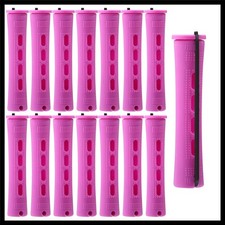 Purple Hair Perm Rods Set - 0.75 Inch Curling Rods for Wavy and Curly Hair picture