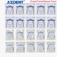 Dental Orthodontics Heat Thermal Activated Niti Arch Wire Ovoid/Nature AZDENT picture