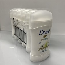 Dove Go Fresh Pear Aloe Deodorant Stick Reliable Sweat Odor Protection 6-Pack picture