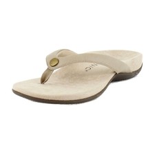 Vionic Davina Women's Sandals Semolina Tan Faux Leather Size 13 M picture