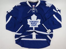 Reebok Toronto Maple Leafs Game Issued Authentic NHL Hockey Jersey Blue 56 #14 picture