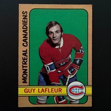 1972-73 O-Pee-Chee Guy Lafleur #59 Montreal Canadiens Original Owner picture