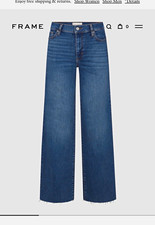 FRAME  women’s low rise Le Slim Palazzo Jeans Size 29 picture