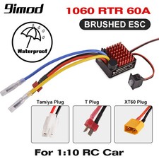 9IMOD 1060 RTR 60A Brushed ESC 2-3S Waterproof BEC for 1/10 SCX10 TRX4 TRX6 Cars picture