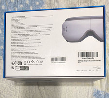 RENPHO EYERIS 1 Electric Eye Massager Bluetooth Heat Setting White/Gray picture