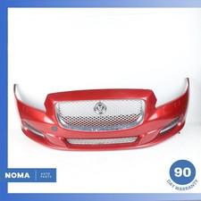 10-15 Jaguar X351 XJ XJR Front Bumper Cover Panel Assembly Red OEM picture