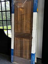 New Pre-hung Interior Walnut Door 30” X 80” picture