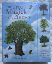 The Tree Magick Oracle Deck & 64 Page Guidebook Gilliam Kemp New OOP UK Import picture