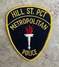 Vintage Hill St Pct Metropolitan Police TV Prop Hill Street Blues Patch picture