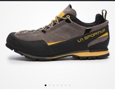 La Sportiva Boulder X (Grey / Yellow) Men’s Size 9.5 Climbing Outside Shoes picture