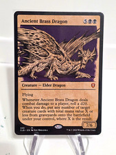Ancient Brass Dragon Showcase Mythic #389 CLB Baldur's Gate EN 2022 picture
