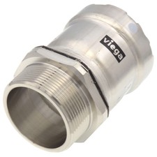 Viega 95255 2 MegaPress 304 Stainless Steel Male Adapter Press x Male picture