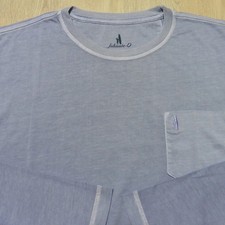 JOHNNIE O Mens T SHIRT BRENNAN 2.0 NAVY BLUE LONGSLEEVE GOLF TEE- 2NDS picture