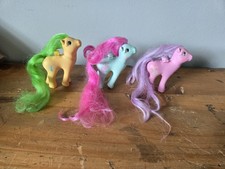 Vintage 1986 G1 My Little Pony Lily Flutter Pink Dreams Wind Drifter MLP Hasbro picture