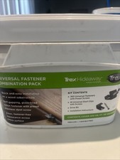 Trex 200 sq. ft. Universal Hidden Deck Fasteners Combo Bucket UNIVCOMBOCLIP200 picture