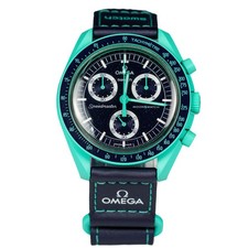 BRAND NEW Swatch x Omega Bioceramic MISSION ON EARTH - POLAR LIGHTS picture