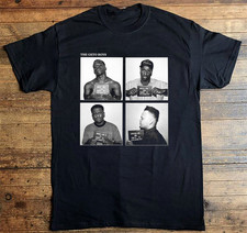 Geto Boys Self Titled Vintage Hip Hop Rap Album Black Graphic T-Shirt picture