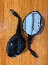 Moto Guzzi V11 Sport Mirror Pair Gloss Black Left and Right picture