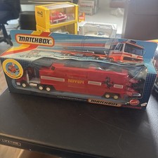 MATCHBOX 1987 Macao K-136A FERRARI RACING TRANSPORTER + 2 MB16D F1 Cars New picture