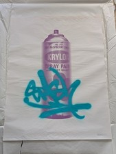 STASH Josh Franklin Signed Krylon Series RASPBERRY Hand Tagged Artist Proof AP picture