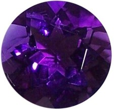Natural Extra Fine Deep Purple Amethyst - Round - Zambia - AAA+ Grade picture