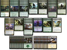 ELITE Green White Werewolf Deck - Wolf - 60 Card - Ready to Play - MTG NM/M picture