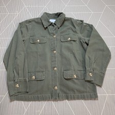 NEW Anine Bing Revolve Corey Military Jacket M Army Green Cotton SOLD OUT picture